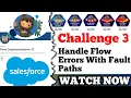 Handle Flow Errors with Fault Paths Flow Implementation II Salesforce