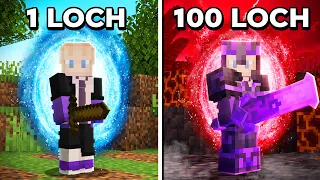 Pokonałem 100 LOCHÓW na Serwerze Minecraft