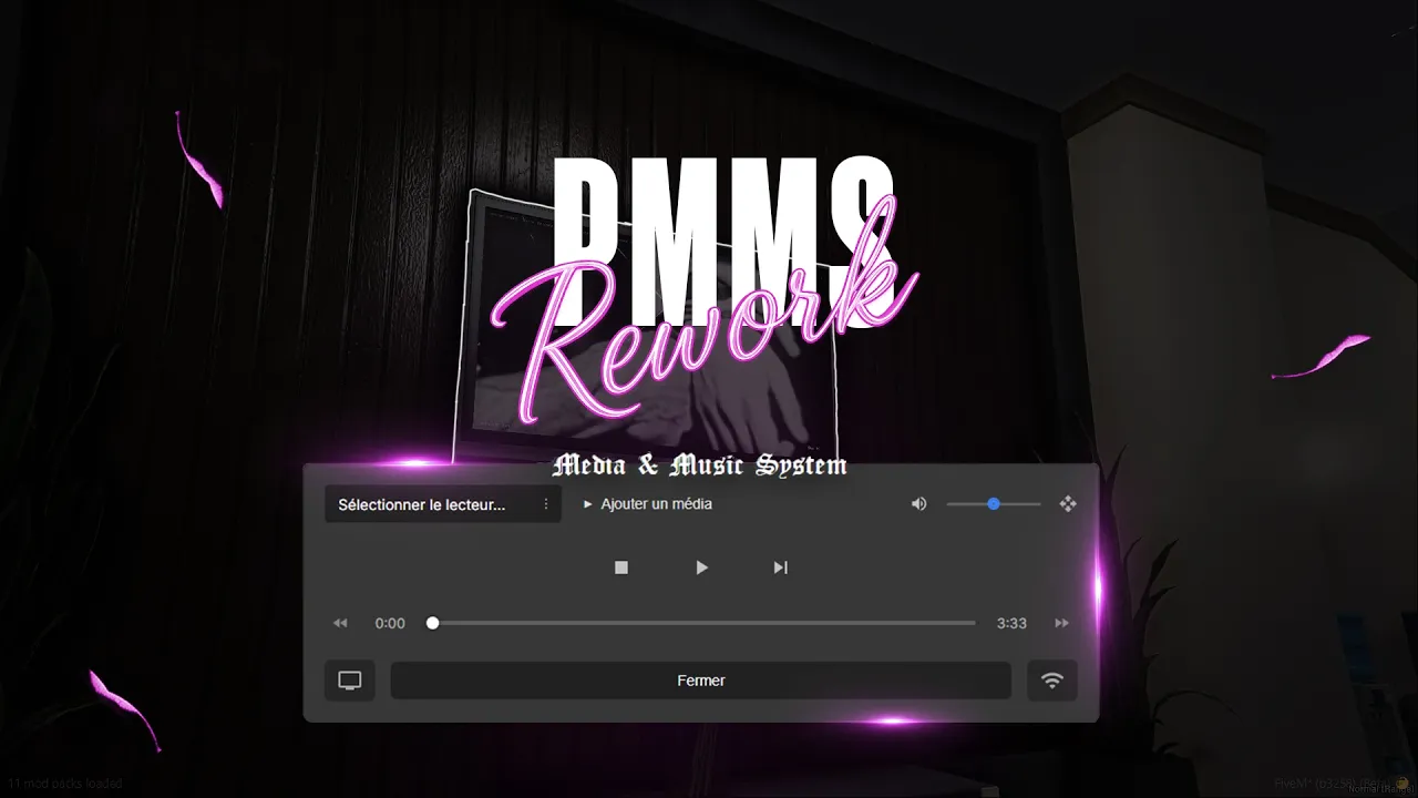 PMMS Remastered Fivem - Audio & TV option