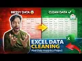 Excel Healthcare Dataset Cleaning Project Data Cleaning in Excel Step by Step Cleaning Tutorial