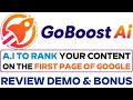Download Lagu GoBoost AI Review Demo Bonus - Unleash the Power of AI and Skyrocket Your SEO Game