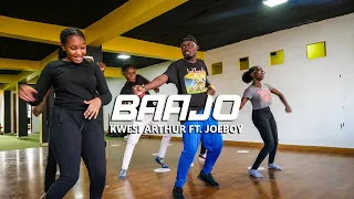 kwesi arthur baajo dance class video ft joeboy roy demore choreography