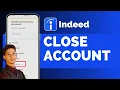 Indeed How To Delete Account
