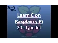 Learn C Programming on Raspberry Pi - 20