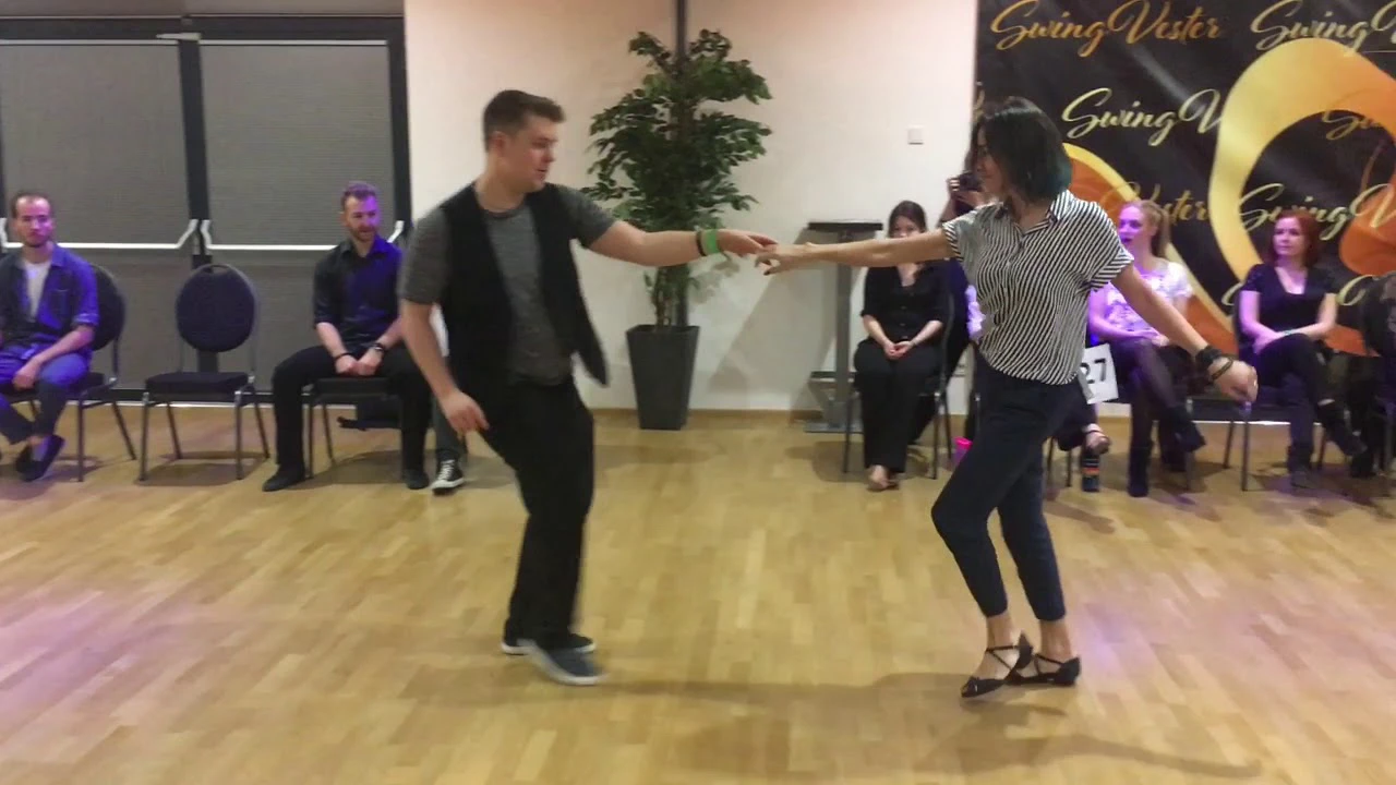 Ken Knipphals & Elena Kotelnikova - Advanced JnJ - Swingvester 2018