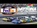 Nascar iRacing FedEx Cup Series S1 Daytona Speedweeks Schedule with Dates