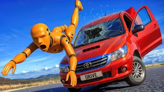 no seatbelt and car crashes 01 beamng drive 