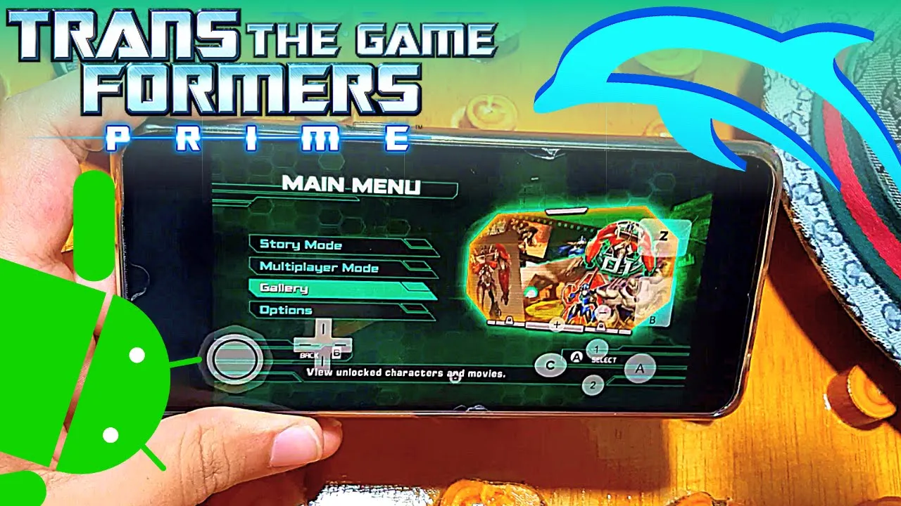 Transformers Prime The Game Android Gameplay - Dolphin Wii Emulator - Mobile 2022