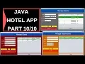 Java Project Tutorial - How To Make a Hotel Management System Project In Java NetBeans Part