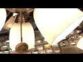 Pulling the chains on the ceiling fans on the Home Depot fan display part two
