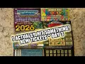 SCRATCH OFF WIN completely surprised me on the new Florida lottery scratch off tickets