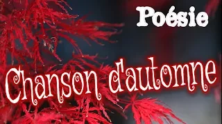 Poésie Chanson D Automne De Paul Verlaine 