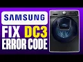 How To Fix Samsung DC3 Error Code Washing Machine