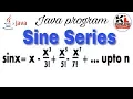 sine series program in java Knowledge Light