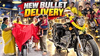 😍🔥OUR New BULLET Delivery Vlog ! அம்மா அப்பா ! Ealrum Vanthutanga ! Family Moments ❤️