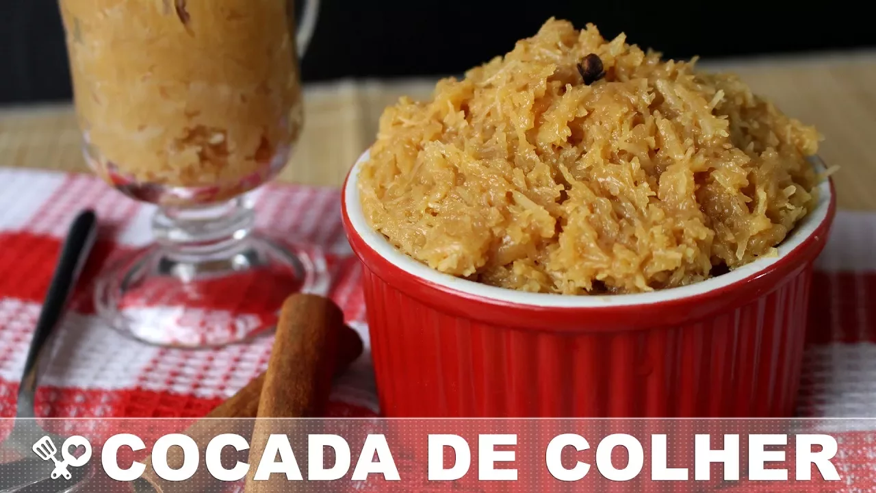 COCADA DE COLHER MORENA
