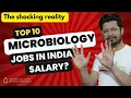 Best Microbiology jobs in India Salary of microbiologist