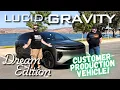 Download Lagu Lucid GRAVITY Dream Edition - First Look at a Customer PRODUCTION Vehicle UP CLOSE