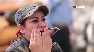 مشهد مؤثر بكاء الاعلاميه شيماء عماد عندما رأت منارة الحدباء 