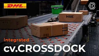 Retrofit at the DHL Logistics Centre in Greven celluveyor cv CROSSDOCK
