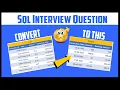 How to Calculate Running Total in SQL SQL Interview Question