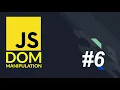 JavaScript DOM Manipulation - Part 6 How to remove HTML element