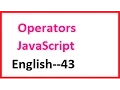Comparison Operators in JavaScript -