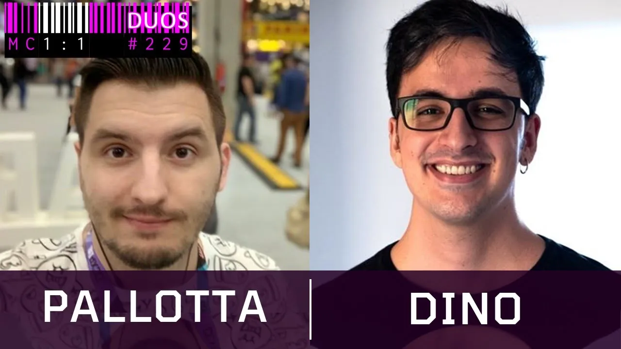 MATHEUS "DINO" & PEDRO PALLOTTA | MC 1:1 DUOS #229 #podcast #criaçãodeconteúdo