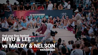 miyu u0026 lee vs maloy u0026 nelson exhibition stance x find your flow 2026