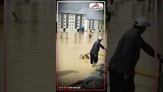 المياه اجتاحت المنازل سيول شديدة تضرب مرسى مطروح 