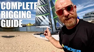 How to RIG a CATAMARAN:  NACRA 500 & 570