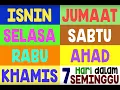 Download Lagu Nama-nama Hari Dalam Seminggu || Lagu Kanak-kanak || Days of the Week in Malay