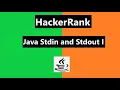 Java Stdin and Stdout I hackerrank solution - java 15 Hackerrank java