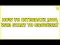 Ubuntu How to integrate Java Web Start to browser 2 Solutions