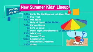 New Kids Schedule on Mountain Lake PBS Starting July 16th 2019