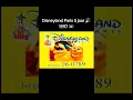 Download Lagu Disneyland Paris 5 jaar 🎉🏰 jubileumreclame uit 1997 gevonden op videoband 📼 #vhsrich