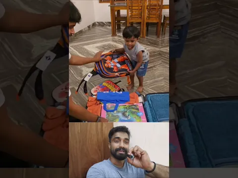 ഗൾഫിൽ നിന്നും മാമൻ കൊണ്ടുവന്ന കലിപ്പാട്ടങ്ങൾ കണ്ട് പൊന്നുമോന്റെ സന്തോഷം🥰 #love #happy