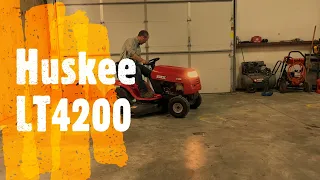 SOLD Huskee LT4200 42 Lawn Tractor