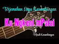 Download Lagu Lirik Lagu Karambangan Ku Ngkeni mPalai..