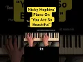 You Are So Beautiful - Nicky Hopkins Piano