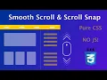 CSS Smooth Scrolling Scroll Padding and Scroll Snap