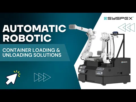 Automatic Robotic Container Loading & Unloading - Syspex - Syspex
