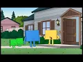 Family Guy - Blue and Yellow split up
