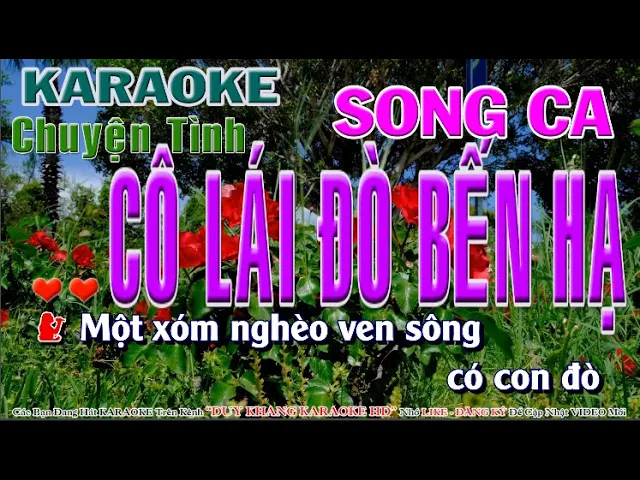 Chuyện Tình Cô Lái Đò Bến Hạ -⭐️CANDY ⭐️♥️♥️