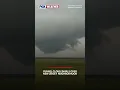 Funnel Cloud Looms Over New Jersey Neighborhood