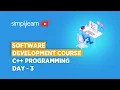 Software Development Course Day - 3 Complete C Programming Software Developer Simplilearn