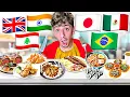 Eating Different Foods from Around the World
