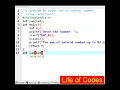 C program to print sum of n terms using recursion function
