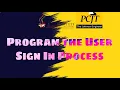 Web Project Task 3 Program the User Sign In Process Adithya Samaraweera 200512403302