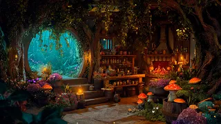 Cozy Cottage Shelter From The Cold Winter Enchanting Fantasy Music W Cozy Winter Chill Relax 